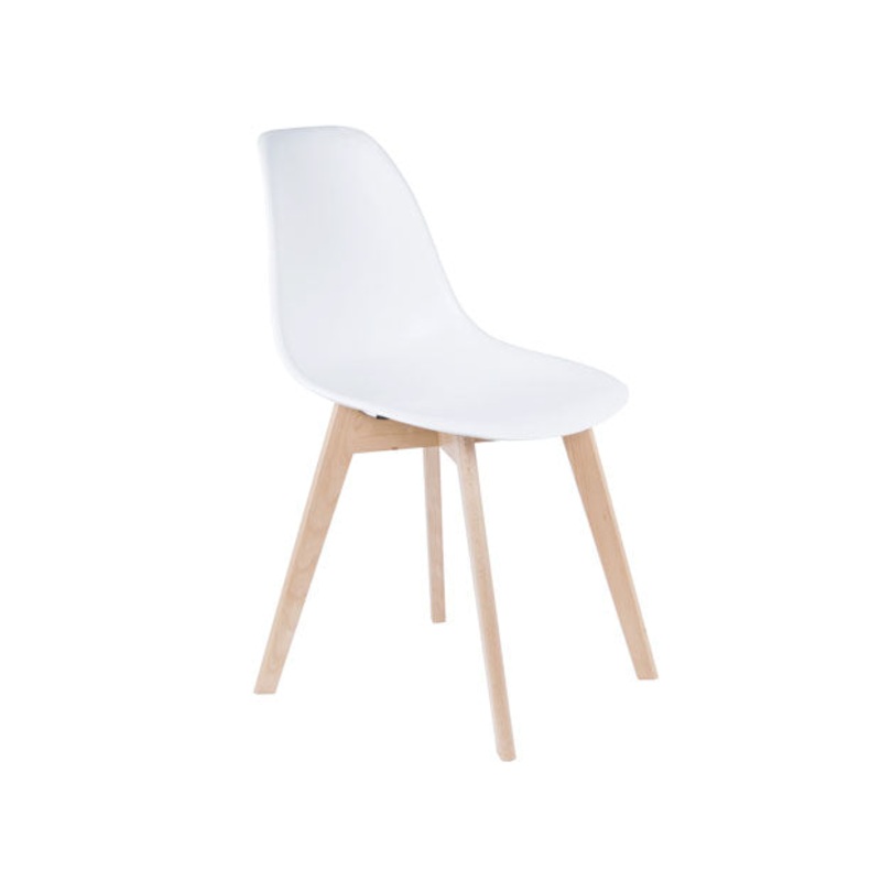 Present Time Dining Chair Elementary White