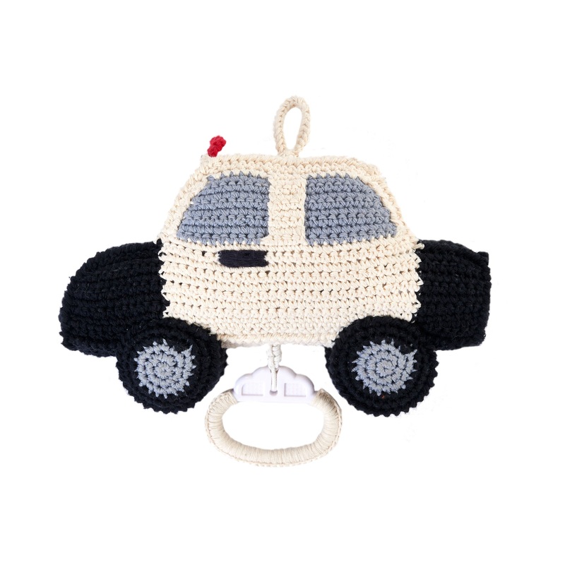 Anne-Claire Petit Police Car Music Box Black