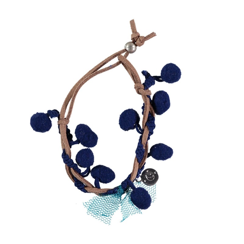 Bho Bracelet Color Balls Indigo