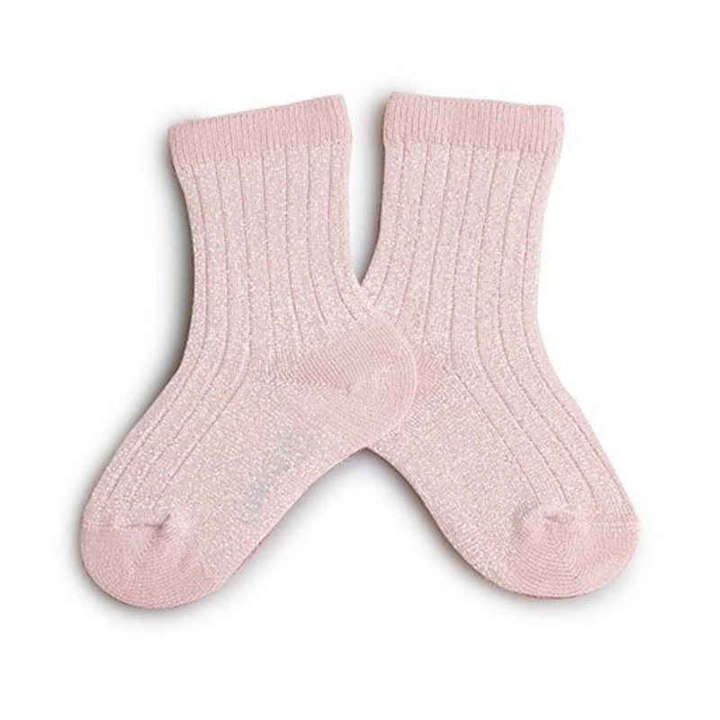 collgien Cotes Lurex Collegien Rose/Quartz