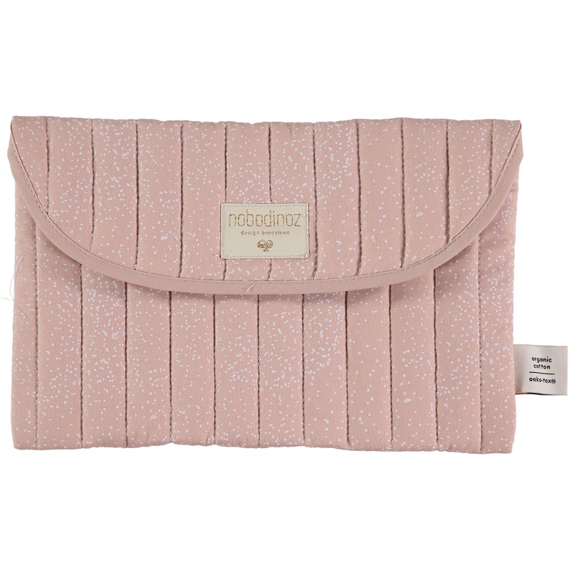 nobodinoz Bagatelle Pouch White Bubble/ Misty Pink