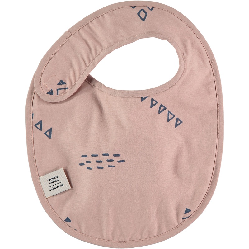 nobodinoz Bib Candy Blue Secrets/ Misty Pink