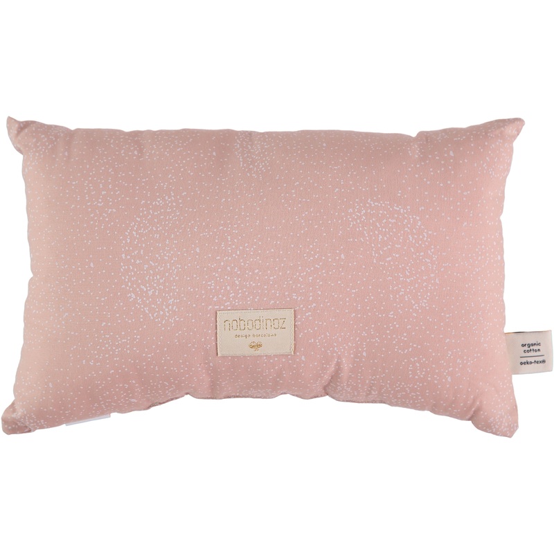 nobodinoz Laurel Cushion White Bubble/ Misty Pink