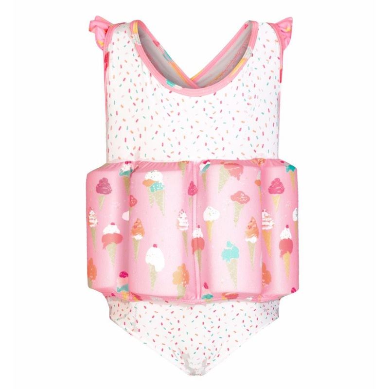 Sunuva Girls Floatsuit Ice Cream Pink