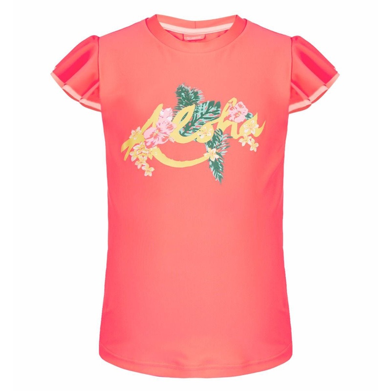 Sunuva Girls S/S Flutter Rash Orange