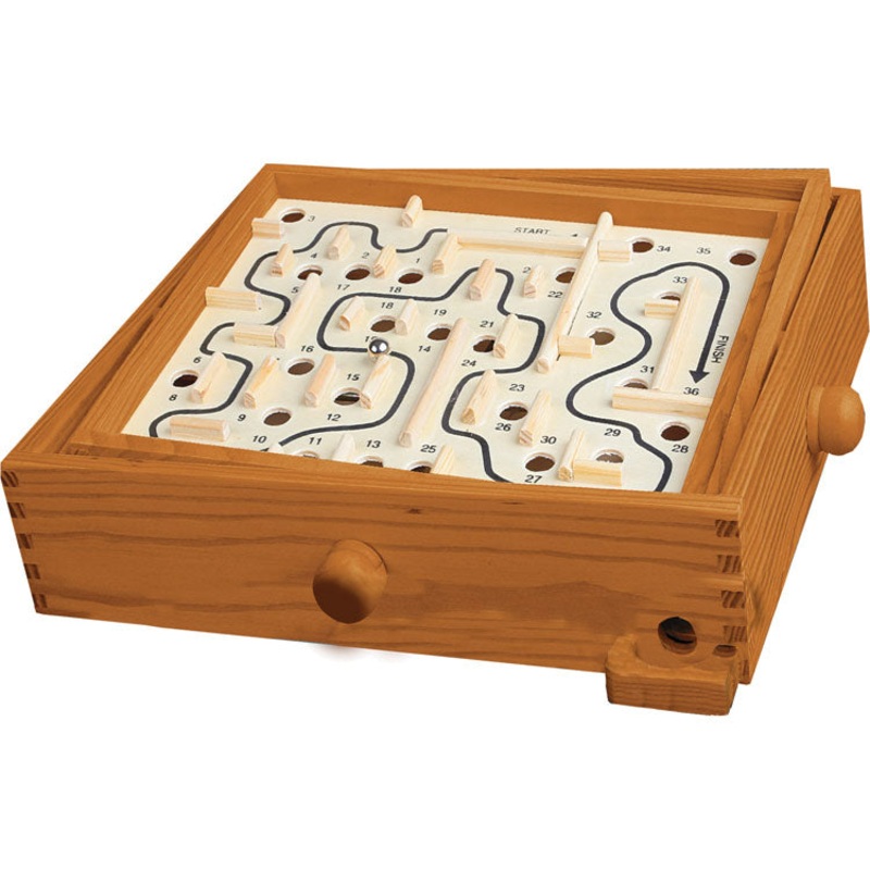House of Marbles Large Labyrinth - Wooden Family Games