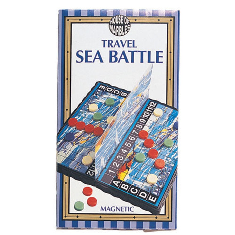 House of Marbles Magnetic Sea Battle - Travel Game