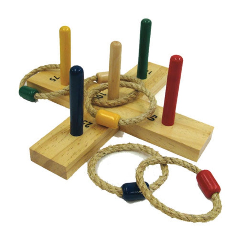 House of Marbles Wooden Quoits Set - Traditional Boating Game