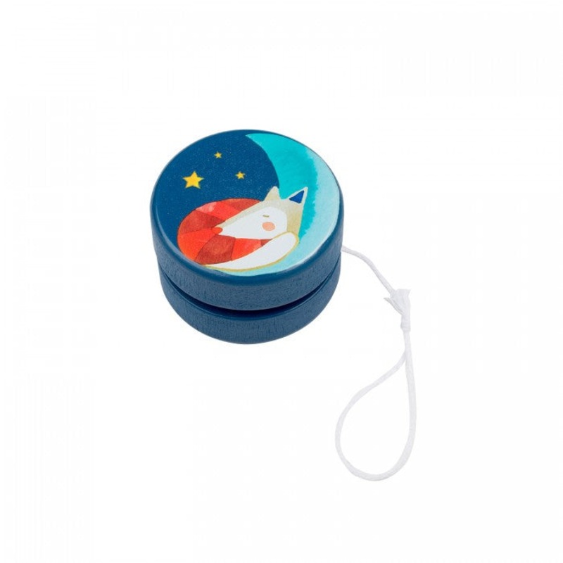 Moulin Roty Blue Yoyo Child Agility Awakening Toy