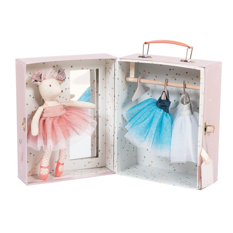 Moulin Roty Fairytales Ballerina Suitcase Lilac