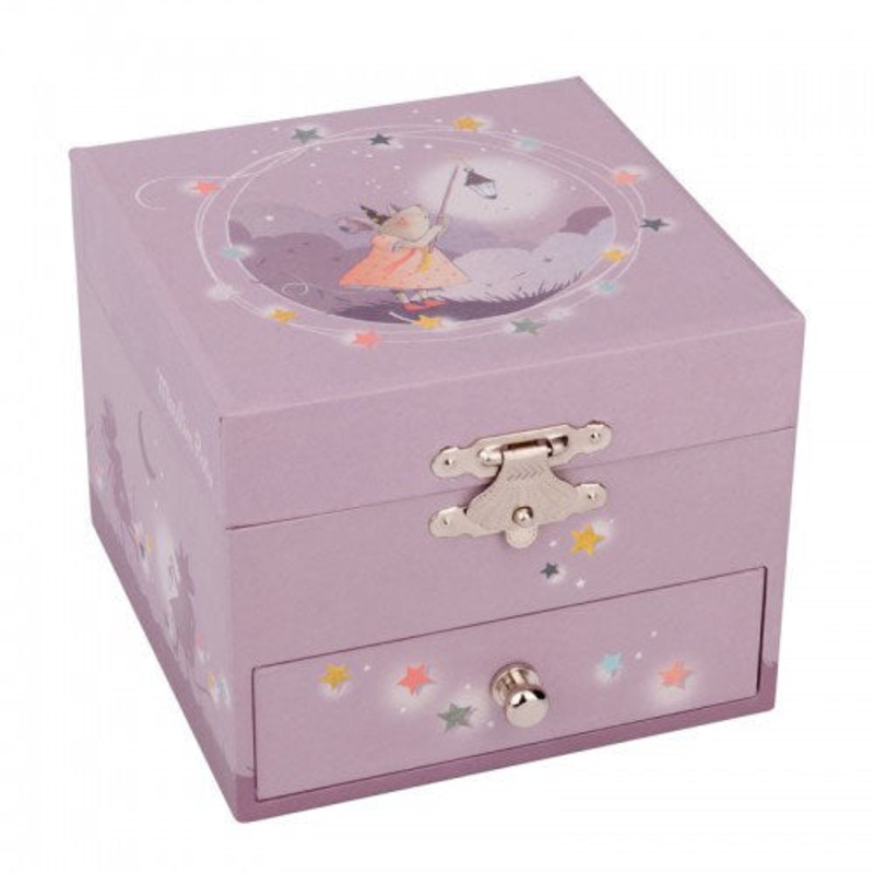 Moulin Roty Once Upon A Time Music Box Purple