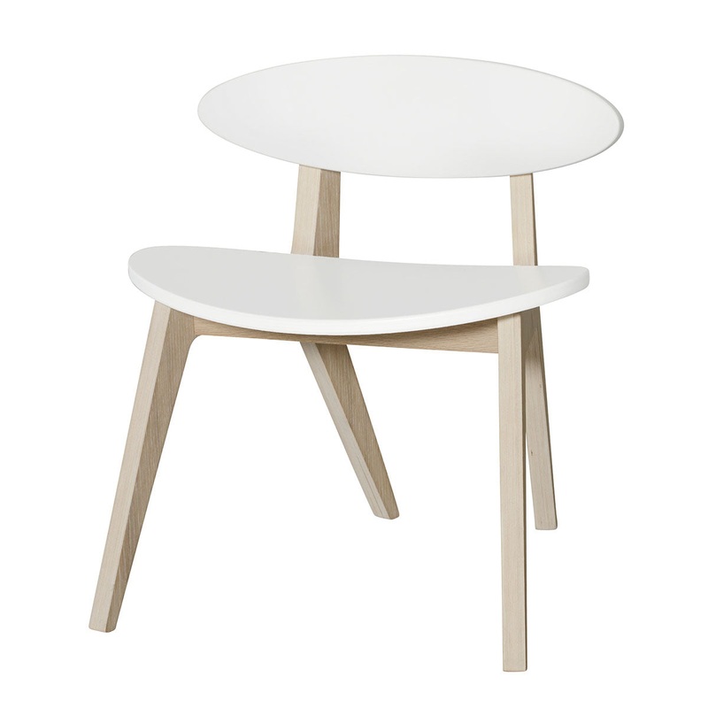 Oliver Furniture Wood PingPong Chair White/Oak