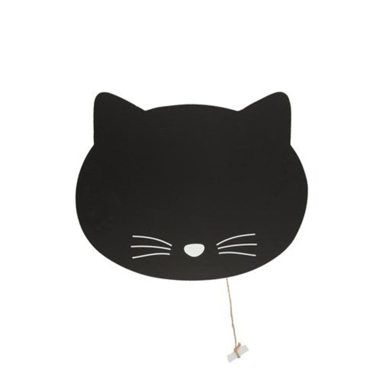 RJB Stone Black Cat Chalkboard
