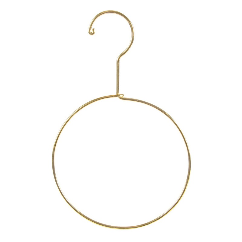 RJB Stone Brass Scarf Hanger