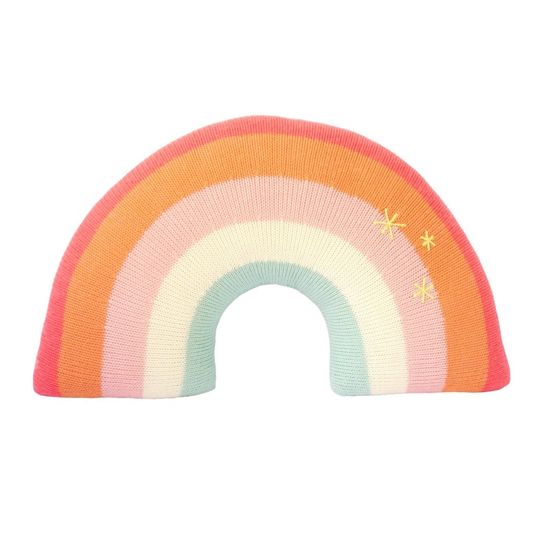Blabla Kids Pillow Rainbow Pink