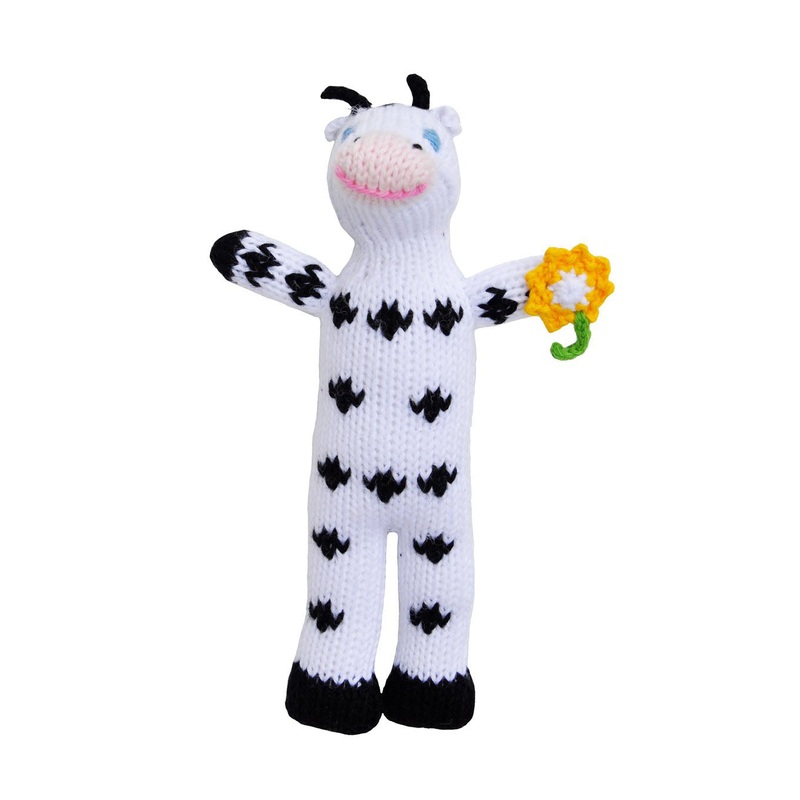 Blabla Kids Rattles Original Animals - Cow