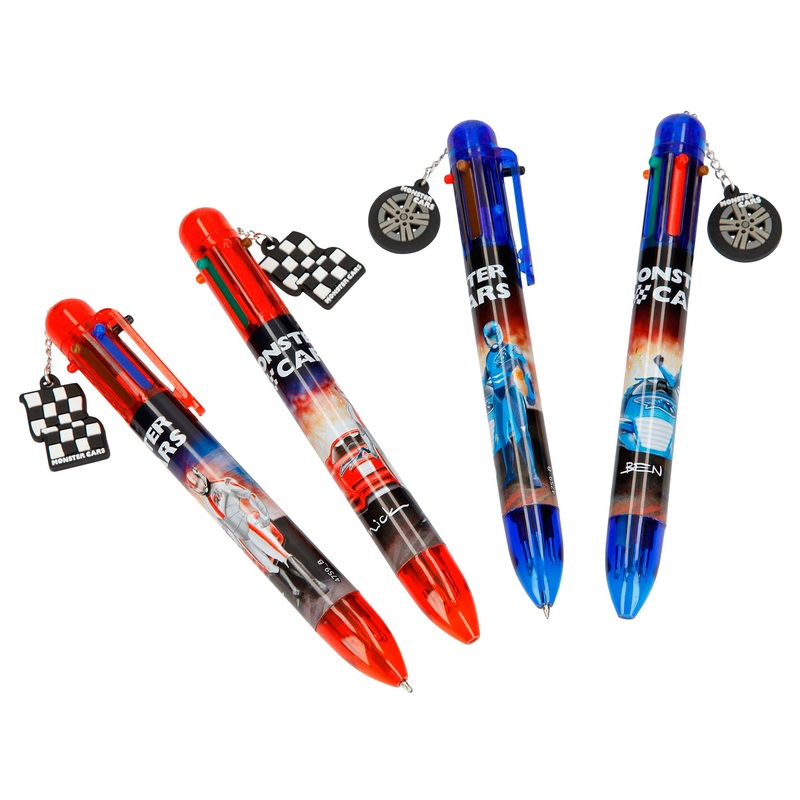Depesche Monster Cars Ball Pen 6 Colours (1pc)