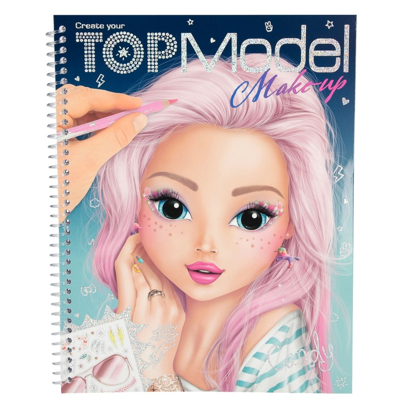 Depesche Topmodel Make Up Colouring Book