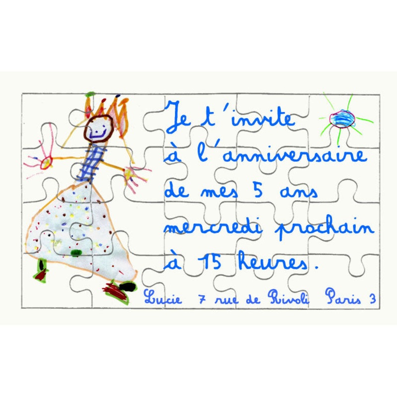 Marc Vidal Puzzle Blanc