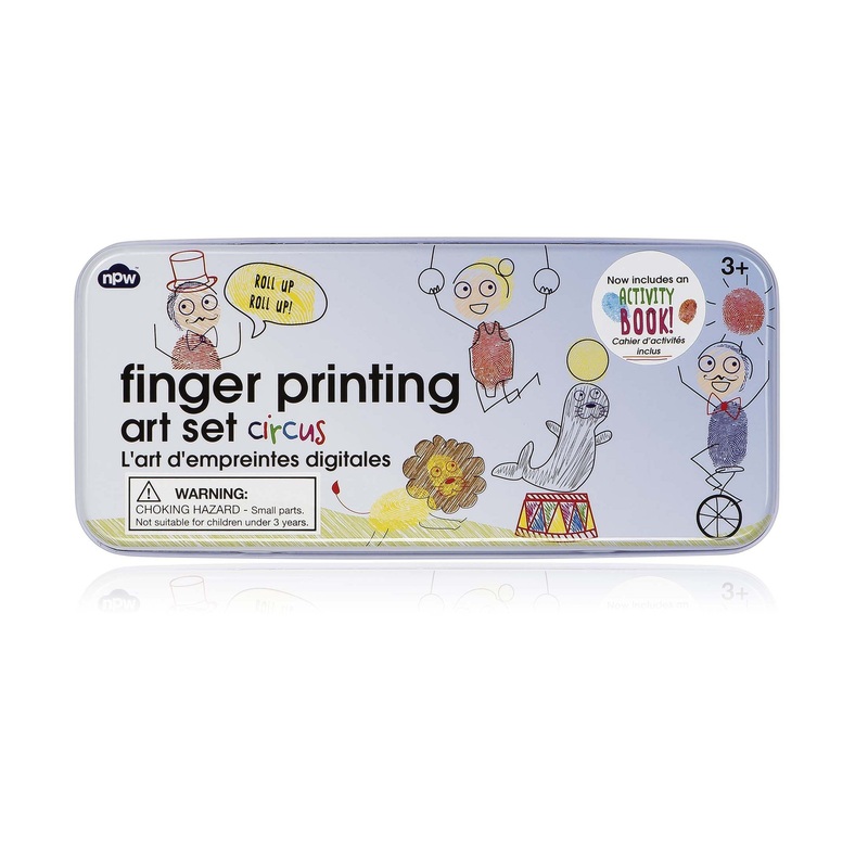 NPW Fingerprinting Tin with Booklet - Circus
