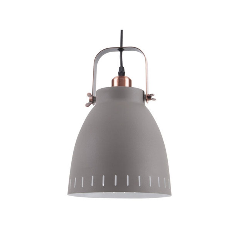 Present Time Pendant Lamp Mingle Metal Large Grey