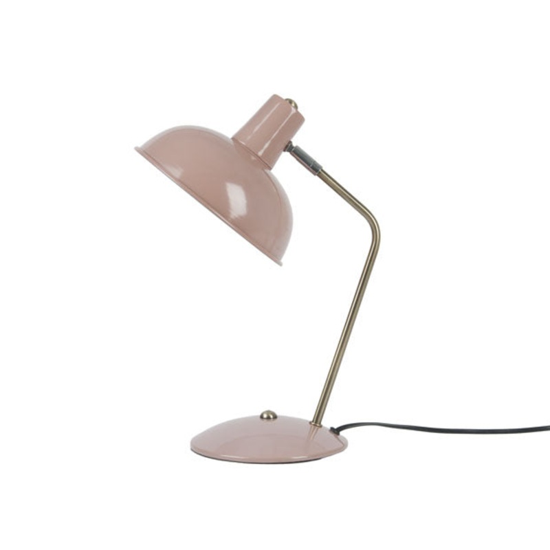 Present Time Table Lamp Hood Metal Matt Dusty Pink