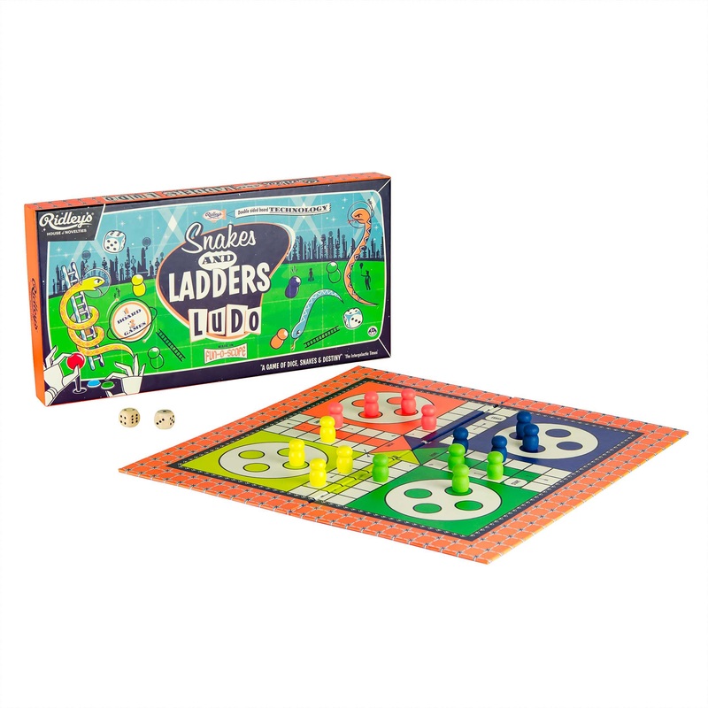 Ridleys Games Snakes & Ladders and Ludo Set