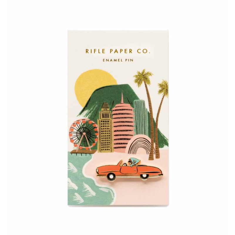 Rifle Paper Co Car Enamel Pin