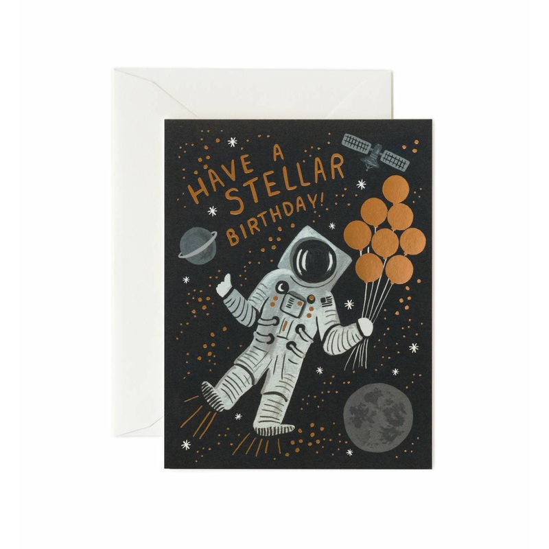 Rifle Paper Co Stellar Birthday Card