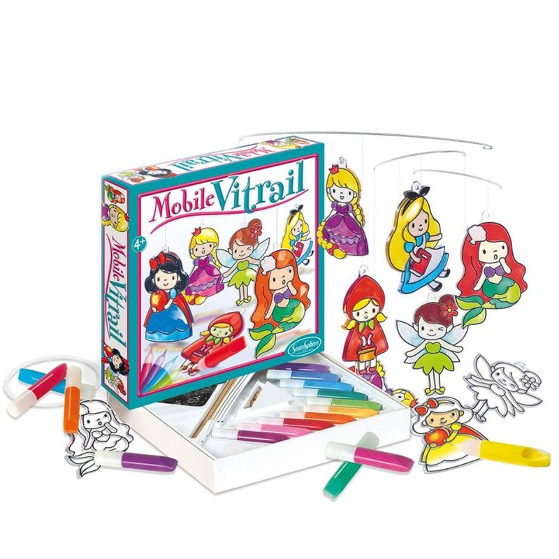 Sentosphre Mobile Vitrail Princesses