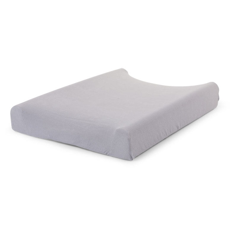 Childhome Changing Cushion Cover Tricot Pastel Mouse Grey