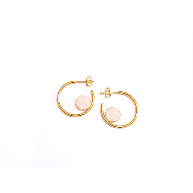 Fosseth Earrings Gallica Hoops