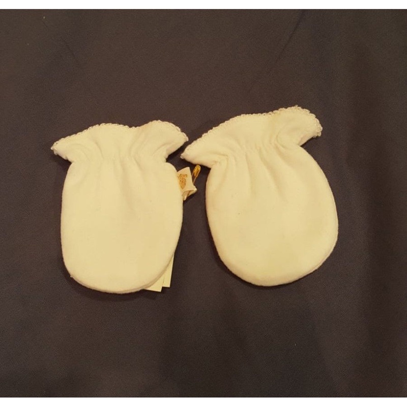 Les Enfantines Cigogne Gloves Offwhite 1M