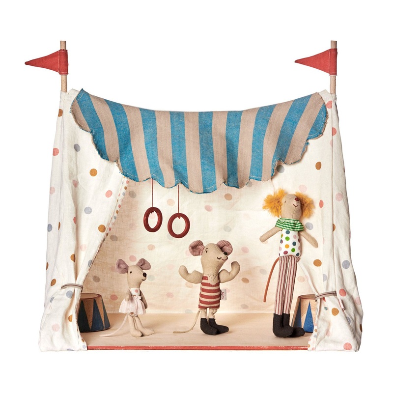 Maileg Circus with 3 Circus Mouse