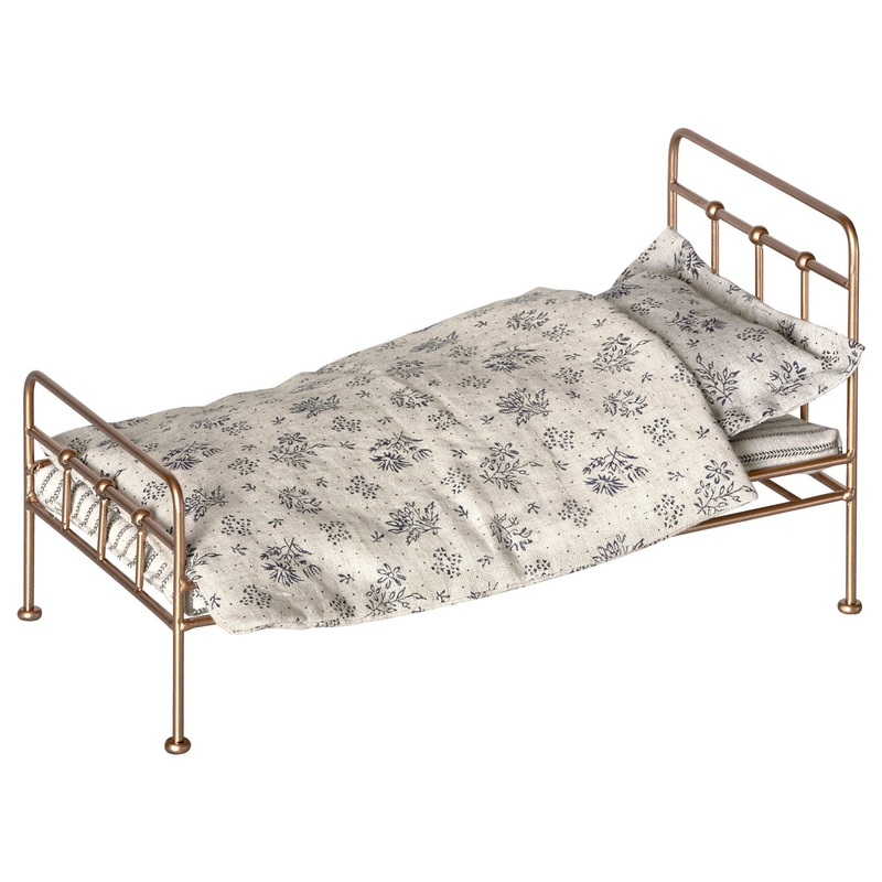 Maileg Gold Vintage Bed Mini