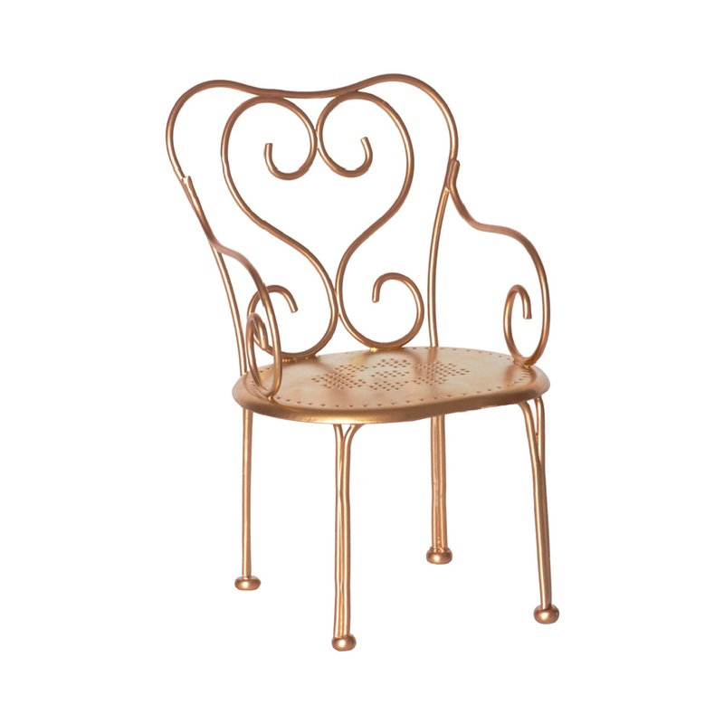 Maileg Gold Vintage Chair
