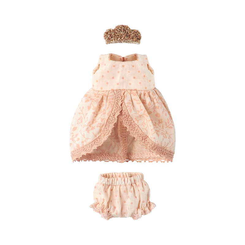 Maileg Micro & Mouse - Princess Dress Rose