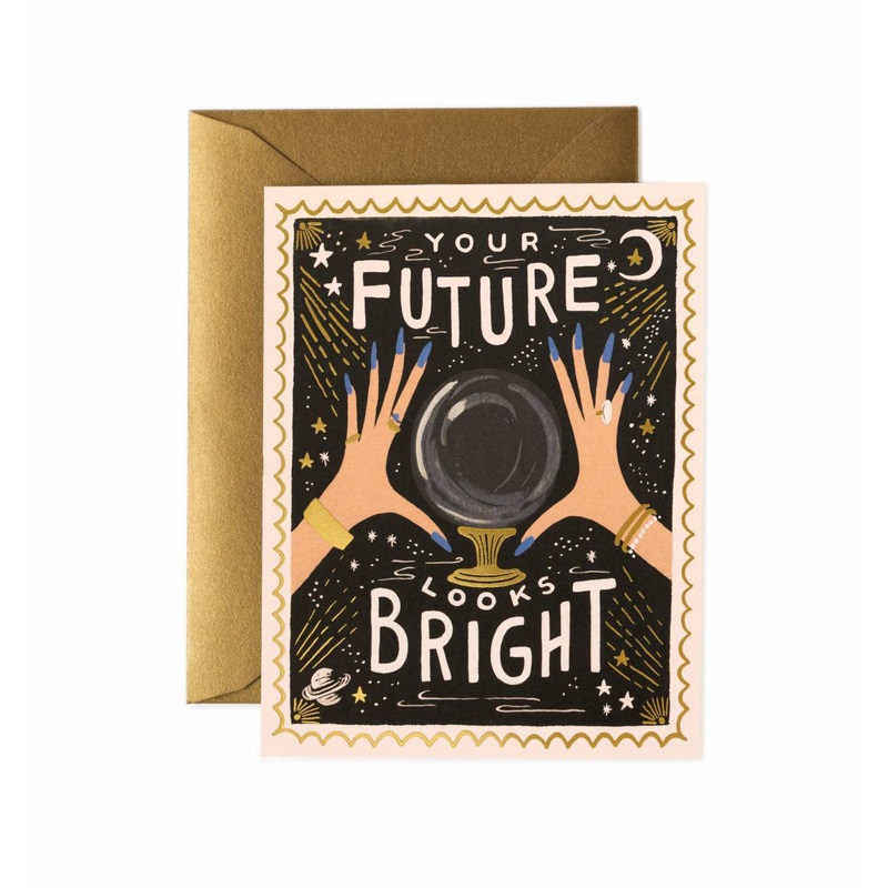 Rifle Paper Co Your Future Looks Bright Card
