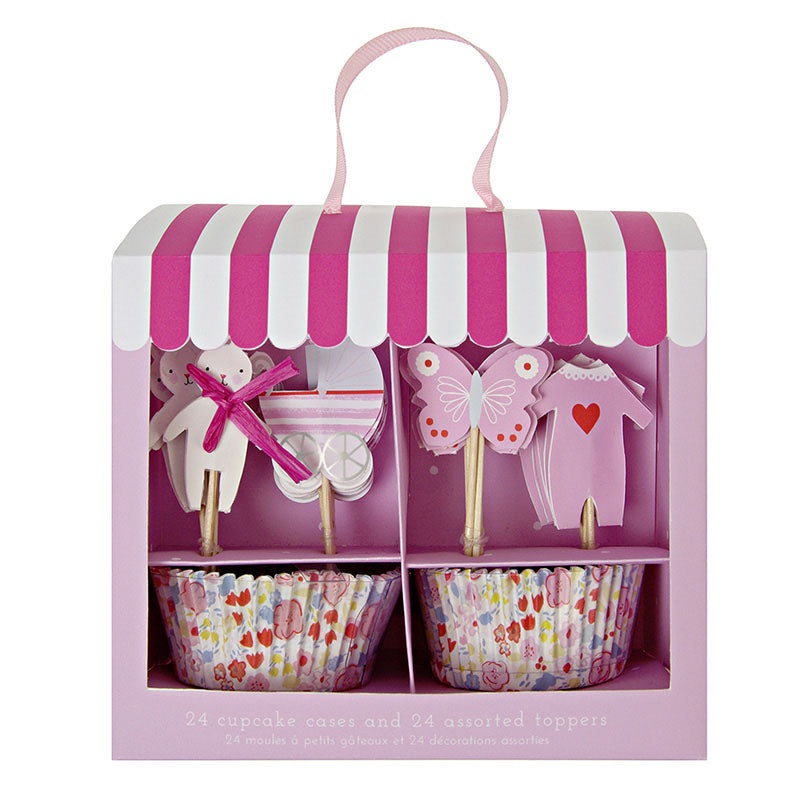 Cupcake Kit Baby Shop Pink
