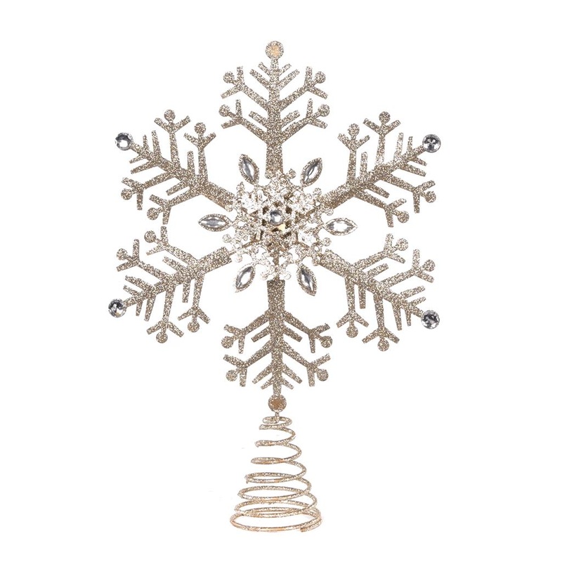 Goodwill Met Glt Snowflake Topper Champ