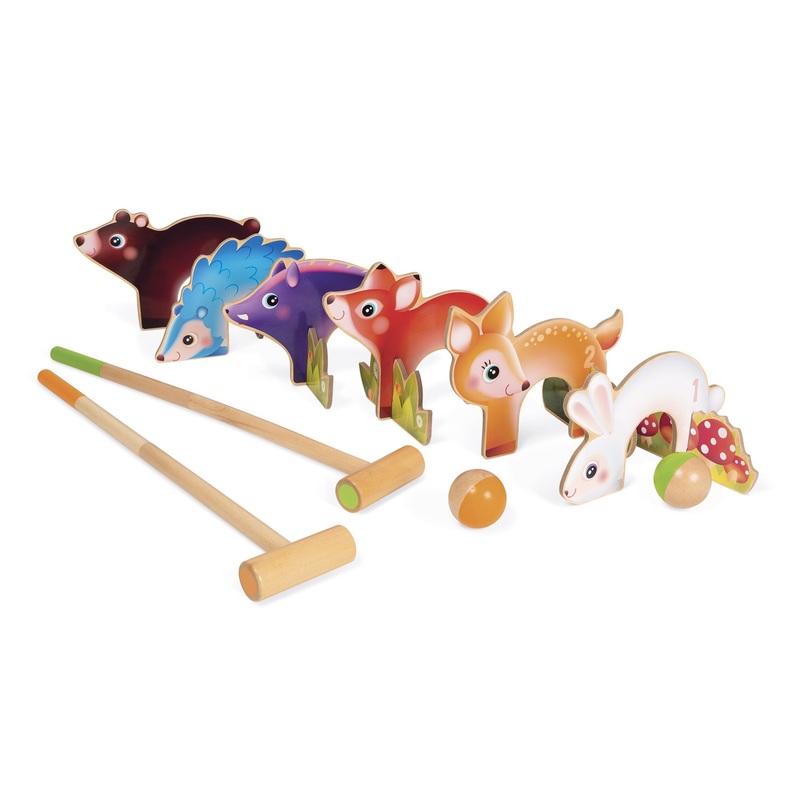 Janod Forest Animals Croquet