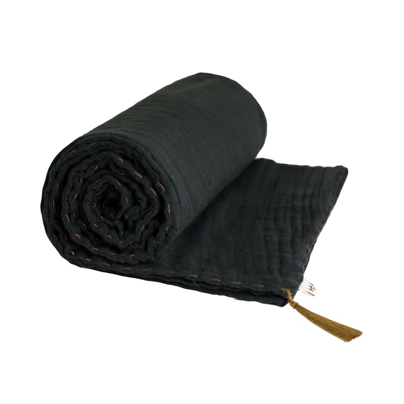 Numero 74 Summer Blanket Dark Grey