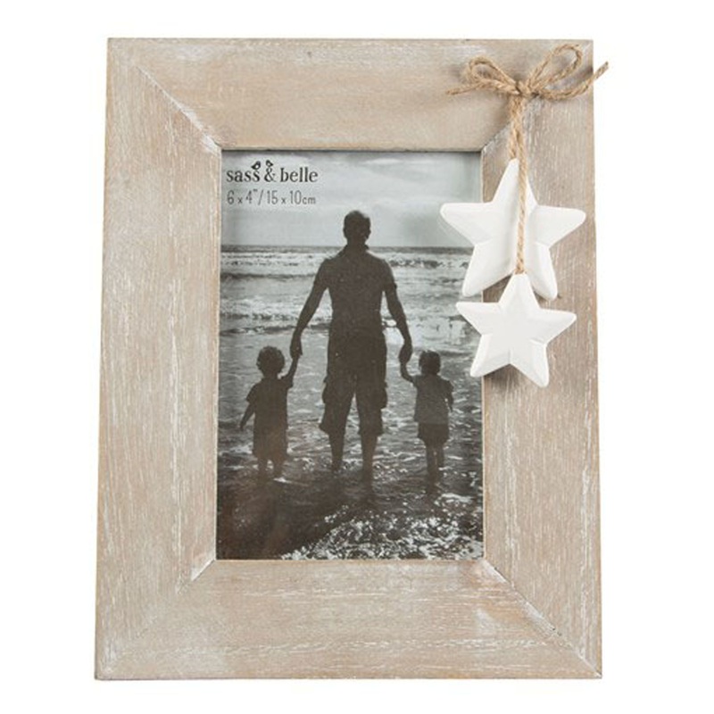RJB Stone Ashley Farmhouse Stars Photo Frame