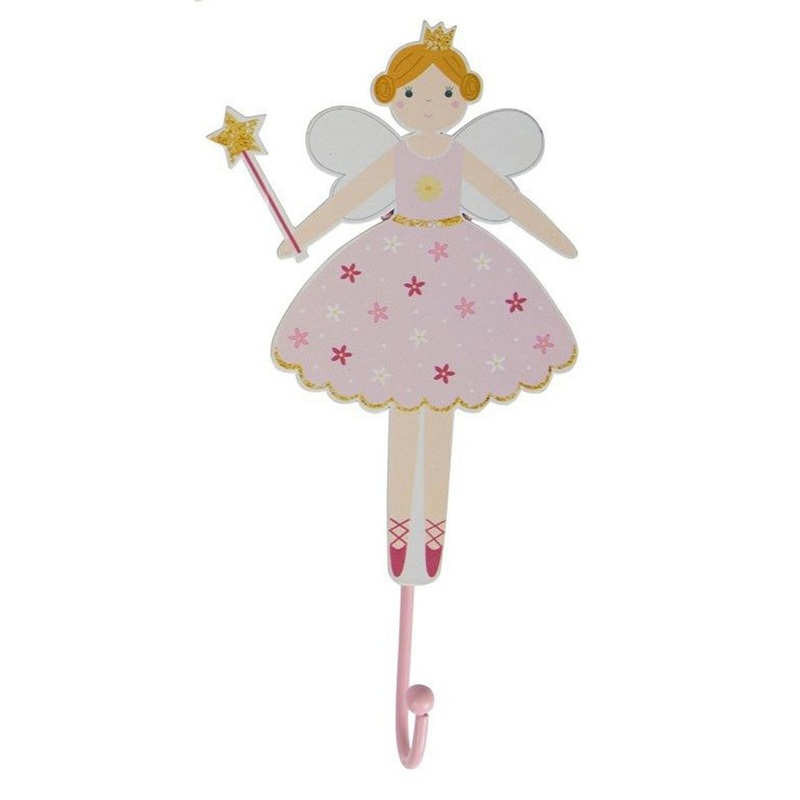 RJB Stone Fairy Wishes Wall Hook Violet