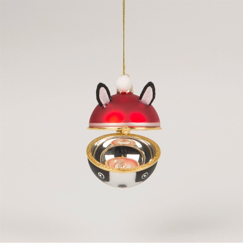 RJB Stone French Bulldog Trinket Bauble