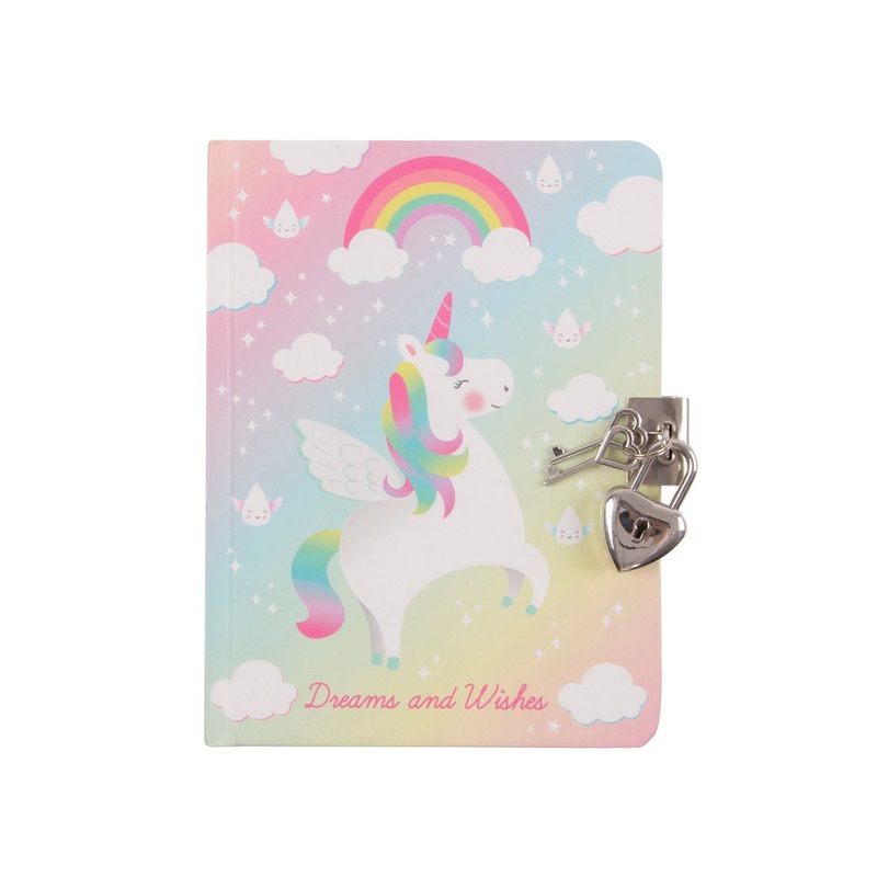 RJB Stone Rainbow Unicorn Secret Diary