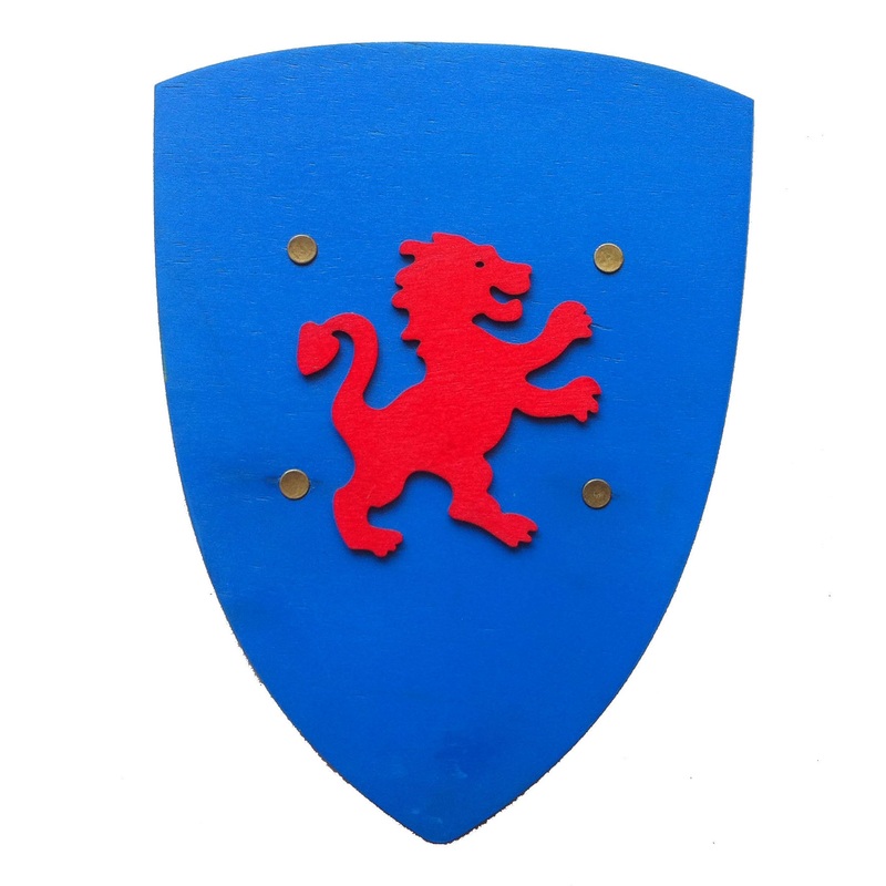 Shield Kamelot Lion Blue