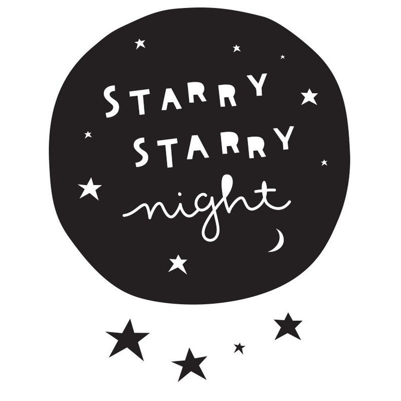 A Little Lovely Company Wall Stickers Starry Night