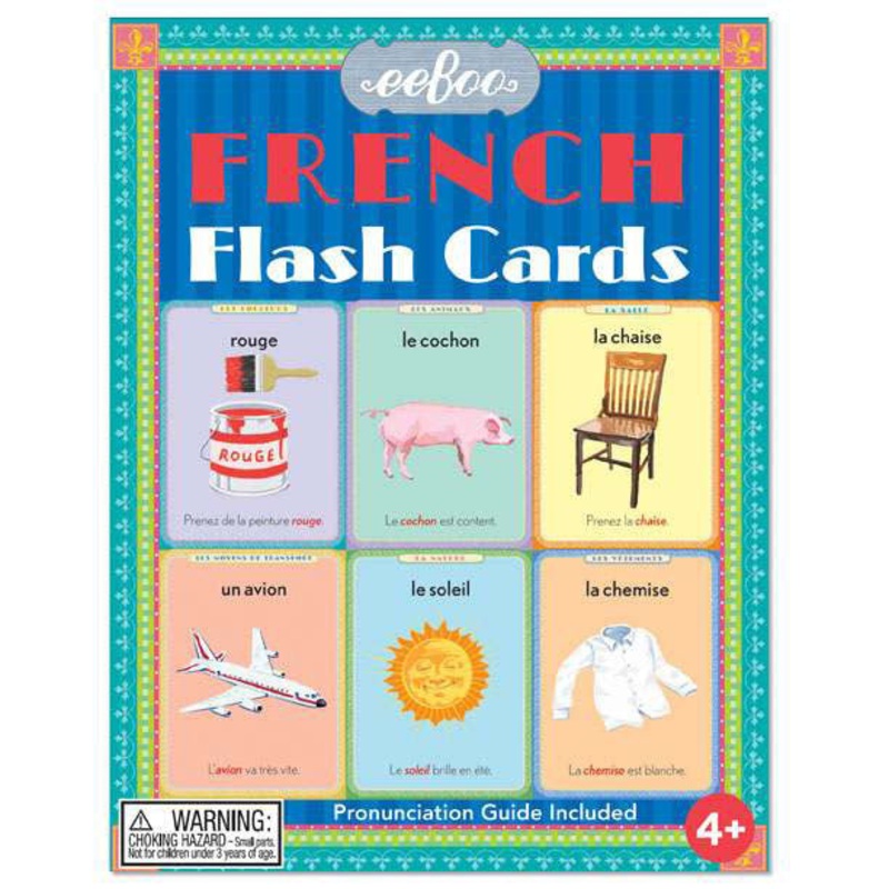 eeBoo French Flash Cards (2ED)
