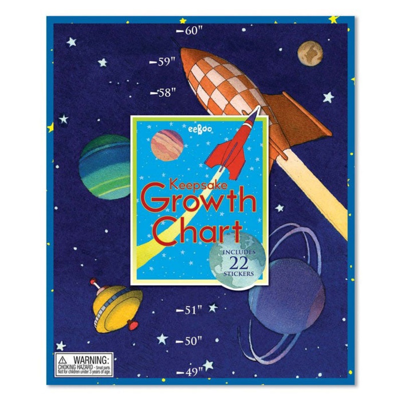 eeBoo Growth Chart Space